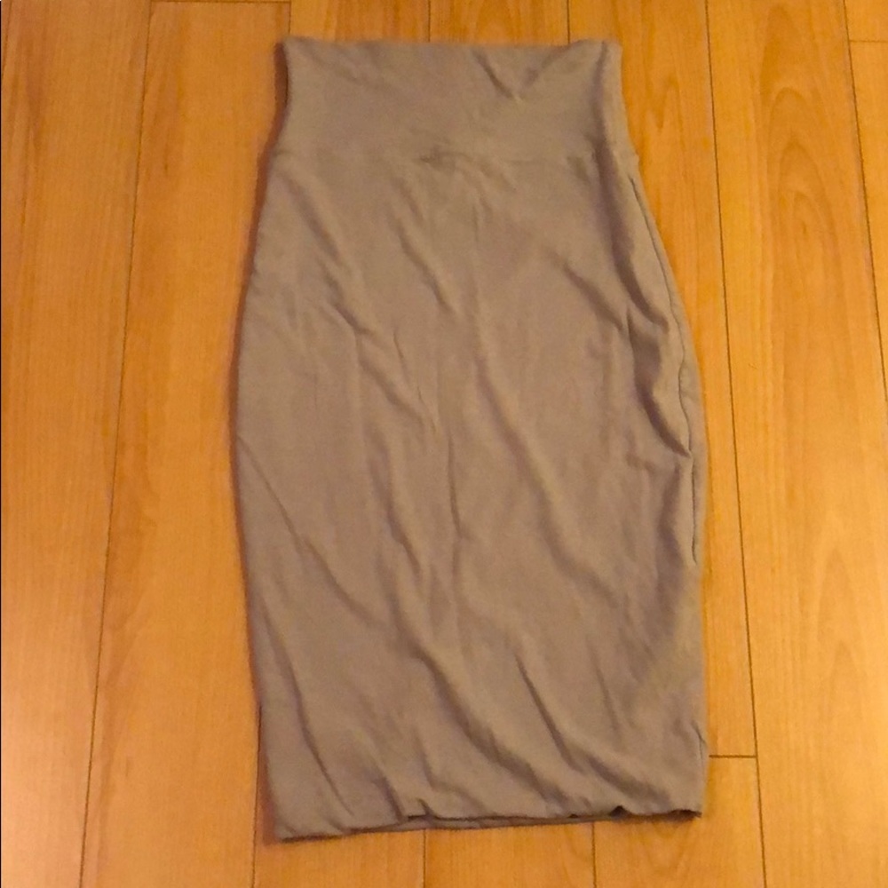 JAMES PERSE - midi bodycon skirt